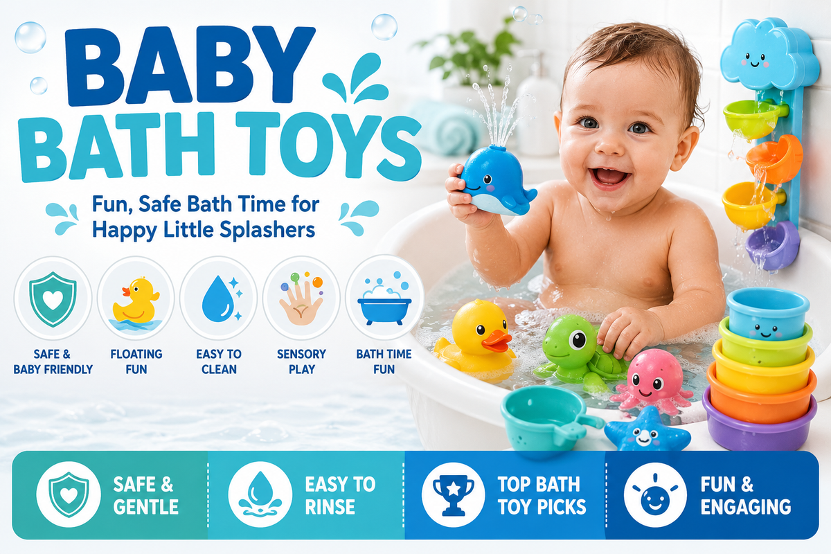 Featured image for Best Baby Bath Toys Reviewed: Safe, Fun Choices for Your Child