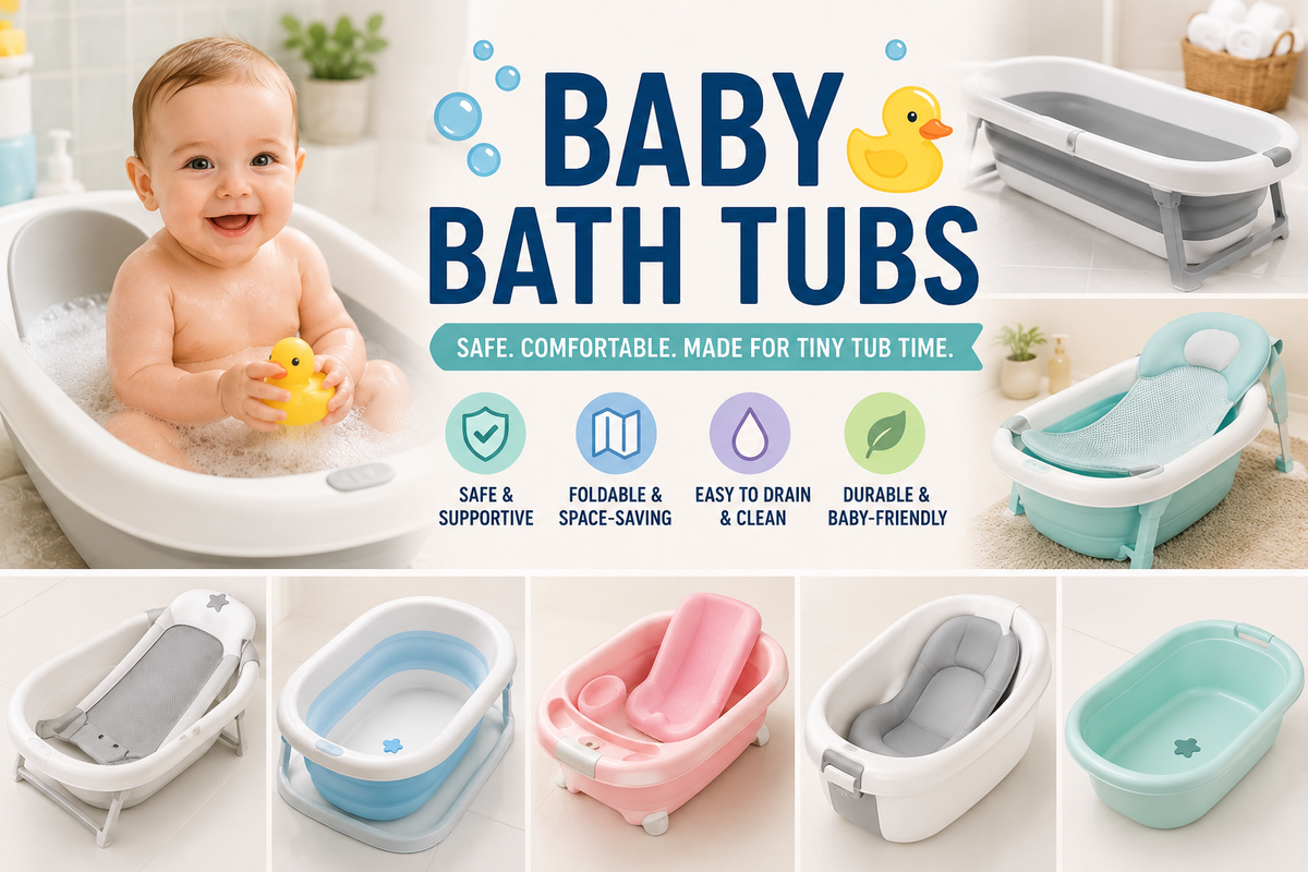Featured image for Baby Bath Tub Review: Top Picks for Safe and Easy Bath Time