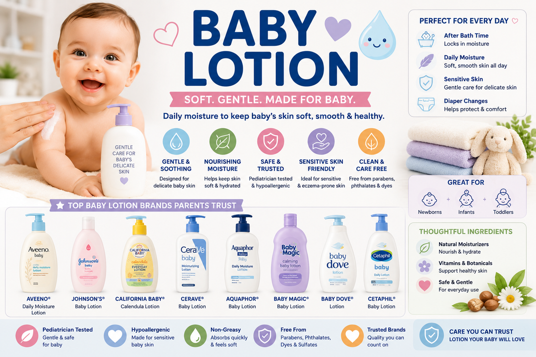 Featured image for Best Baby Lotion Review: Top Gentle Pick
