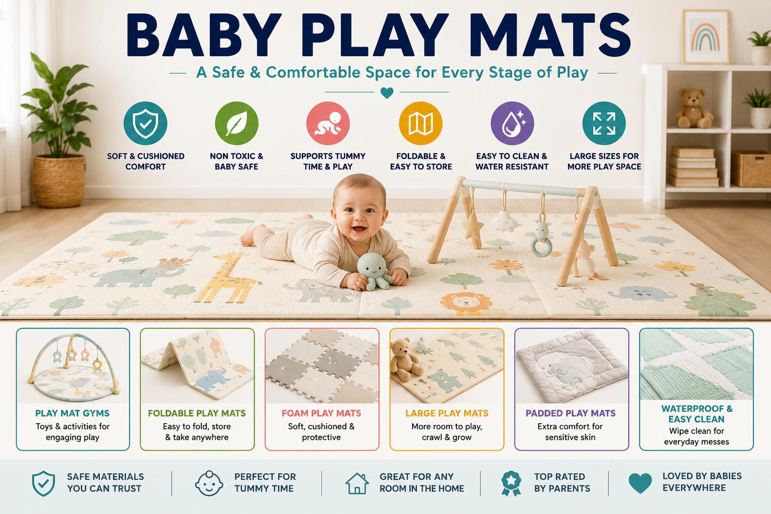 Featured image for Baby Play Mat Review: Top Features, Safety, and Best Picks