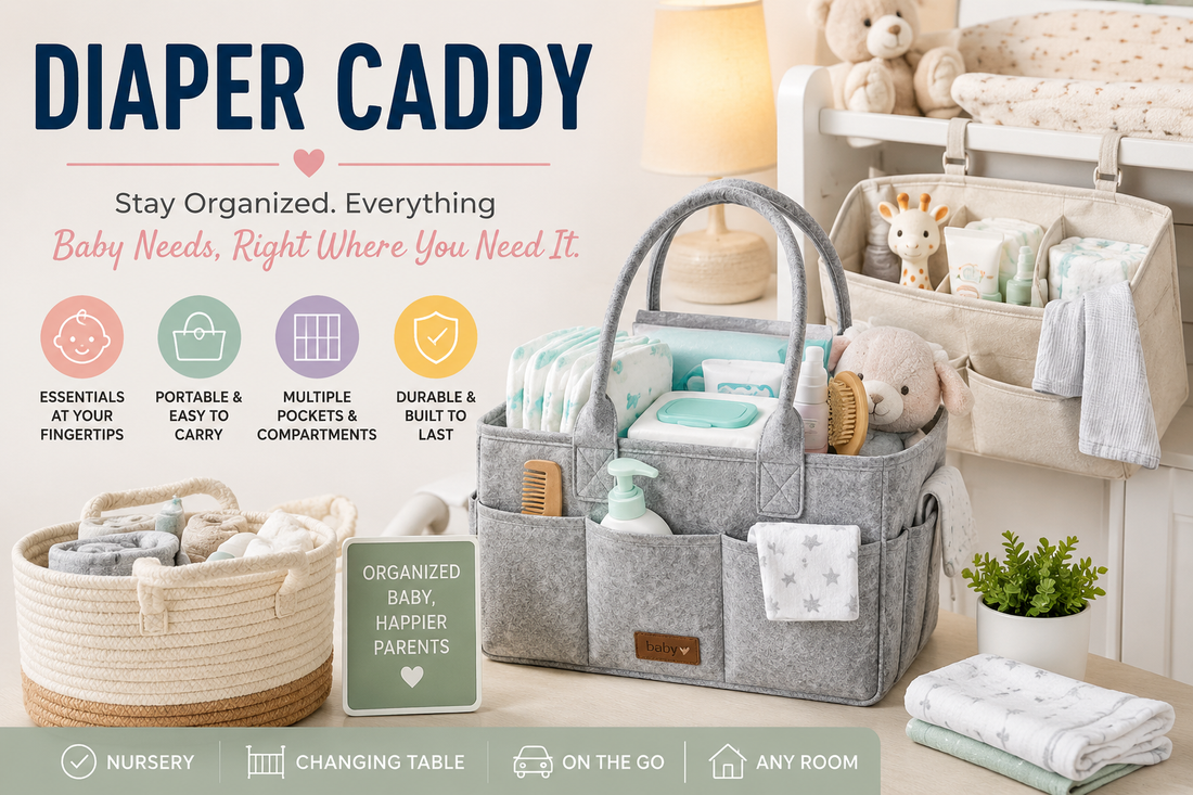 Featured image for Best Diaper Caddy Review: Top Picks for Parents