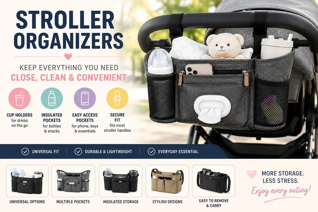 Featured image for How to Choose the Best Stroller Organizer