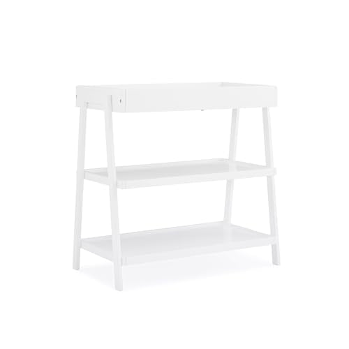 Delta Children Scout Changing Table - Greenguard Gold Certified, Bianca White