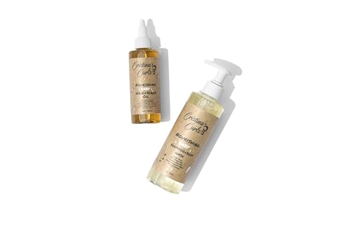 Cristina's Curls Nourishing Baby Wash Day Hair Bundle – Gentle Shampoo + Lightweight Scalp Oil