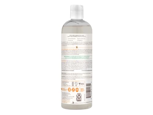 Babo Botanicals Sensitive Baby Fragrance-Free 2-in-1 Bubble Bath & Wash - Shea Butter, Calendula & Oat - Vegan - EWG Verified - For Babies & Kids