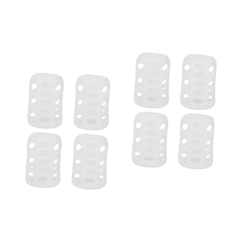 Hohopeti 8 Pcs Silicone Baby Bottle Cover Feeding Baby Bottle Sleeve
