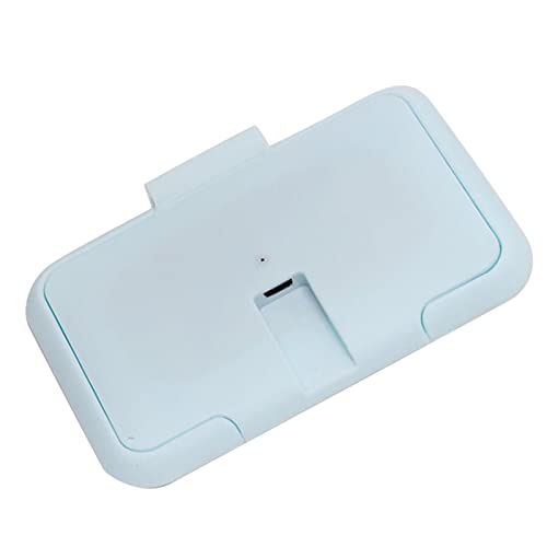 Baby Wipe Warmer,Portable Double Layers Cover Prevents Evaporation USB Powered Wipe Heater for Parents Caregivers Diaper Changes Travel Home