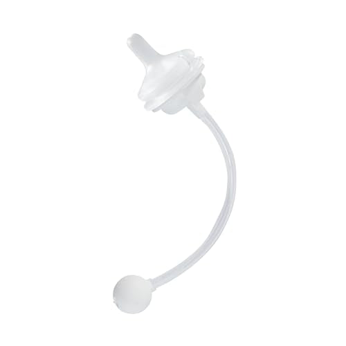 Pigeon Sippy Straw Conversion Kit for Babies 6M+ | Soft Silicone Sipper, Weighted Straw & Cleaning Brush | Smooth Bottle-to-Cup Transition