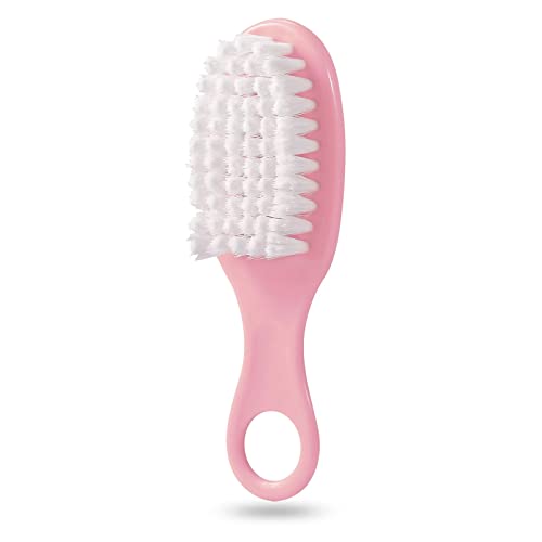 PandaEar Baby Healthcare and Grooming Kit, 12-in-1 Pink, Baby Comb, Brush, Finger Toothbrush, Nail Clippers, Scissors, Nasal Aspirator, Plastic, Pink