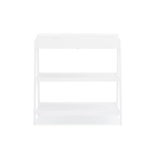 Delta Children Scout Changing Table - Greenguard Gold Certified, Bianca White