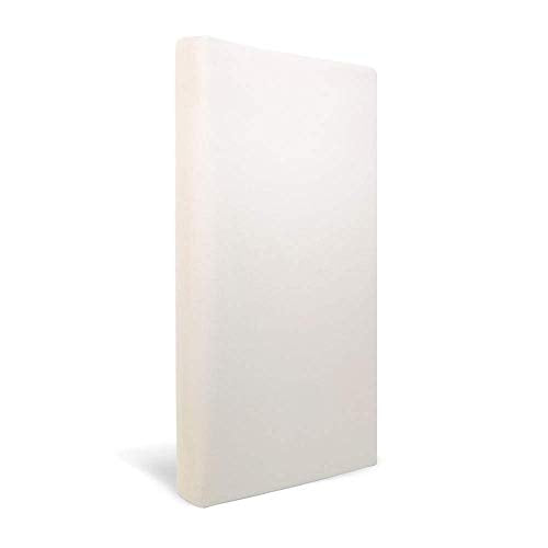 Naturepedic Organic Crib Mattress - 2-Stage Lightweight Infant & Toddler Mattress with Protector Pad - Waterproof, Breathable & Non-Toxic for Baby and Toddler Bed