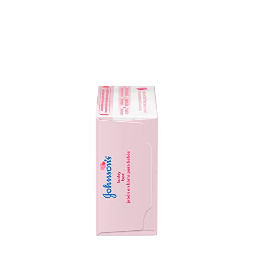Johnson's Baby Body Soap Bar, Gentle for Baby Bath and Skin Care, Hypoallergenic and Dermatologist Tested, Paraben Free, Phthalate-Free, Dye-Free, 3 oz (Pack of 6)