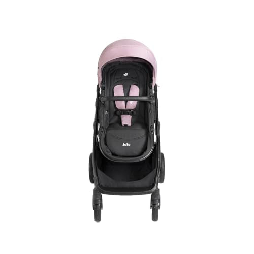 Joie Baby, Ginger DLX Travel System, 4-in-1 Stroller & Car Seat, Includes Lightweight Rue Infant Car Seat (Blush)