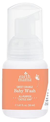 Earth Mama A Little Something for Baby Gift Box |Safe Skin Care Set Newborn Essentials for Baby Shower- Diaper Balm, Face Balm, Calendula Baby Oil, Baby Wash, Baby Lotion, 5 Pieces