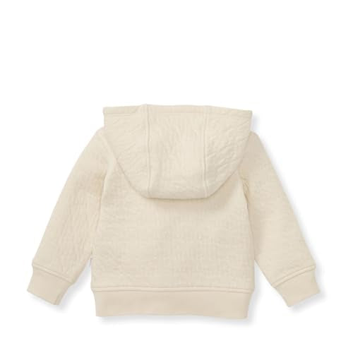 Burt's Bees Baby Hooded Sweatshirt Jacket - Organic Cotton Zip Up Hoodie, Newborn to Toddler Boy Girl Essential Coat