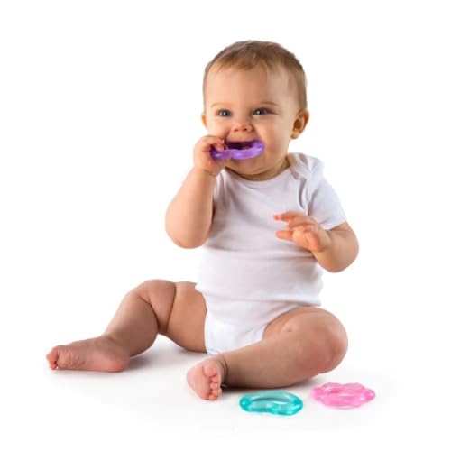 Bright Starts Chill & Teethe BPA-Free Teething Toy for Babies, Ages 3 Months+