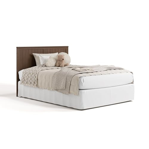 Graco Hadley 5-in-1 Convertible Crib & Changer – GREENGUARD Gold Certified, Fits Standard Crib Mattress, Converts to Toddler Bed and Full Bed, 4 Adjustable Mattress Heights (Hazelnut)