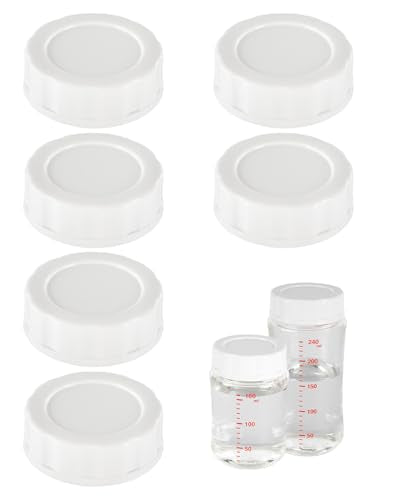 Baby Bottle Cap for Pigeon Bottle, Soft & Safe Bottle Lid, 6 Count