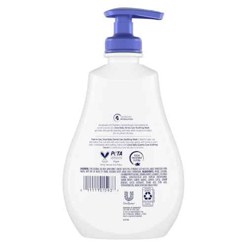 Baby Dove Derma Care Soothing Wash Skin Care with Colloidal Oatmeal Suitable for eczema prone skin 13 oz