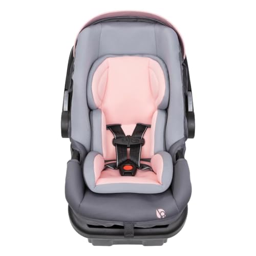 Baby Trend Secure-Lift Infant Car Seat, Madrid Pink – Compact Lightweight Carrier, Infant Comfort Cushioning, Adjustable Harness Fit