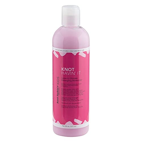 Aunt Jackie’s Kids Hair Care Bundle – 5 Full-Size Products for Easier Combing, Styling & Nourishing Hair – Made with Natural Herbal & Botanical Ingredients (12 oz, 15 oz, 8 oz)