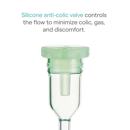 Munchkin Bond Silicone Coated Glass Baby Bottles - Anti-Colic Feeding System with Natural Feel Nipples, 8 Ounce, 2 Pack, White