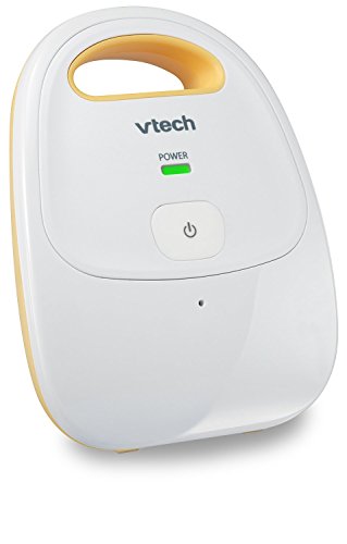VTech Audio Baby Monitor — No Static DECT 6.0, No WiFi, Hack-Proof | 8Hr Battery, Belt Clip, 1000ft Range, 5-Level Sound Indicator | DM111