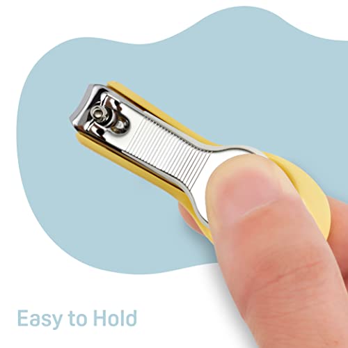 Pigeon Baby Nail Clipper with Splatter Proof Case for 9+ Months