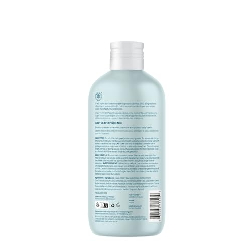 ATTITUDE Bubble Body Wash for Baby, EWG Verified, Dermatologically Tested, Plant and Mineral-Based, Vegan, Good Night, 16 Fl Oz