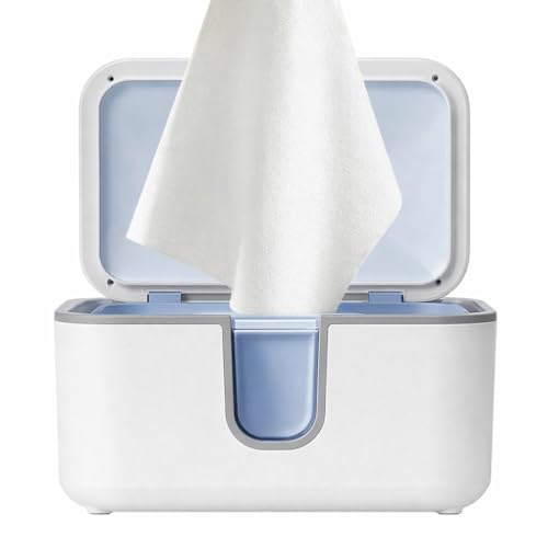 OROZEE Wet Wipes Heater,Baby Wipe Warmer and Baby Wet Wipes Dispenser Large Capacity with Night Light and View Window Fast and Even Heating Diaper Wipe Warmer