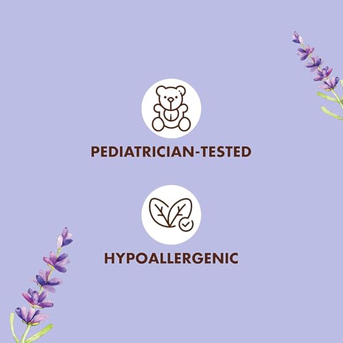 Shea Moisture Baby Care Set – Relaxing Nighttime Shampoo & Bath Milk + Body Cream for Delicate Skin, Manuka Honey & Lavender (2 Piece Set)
