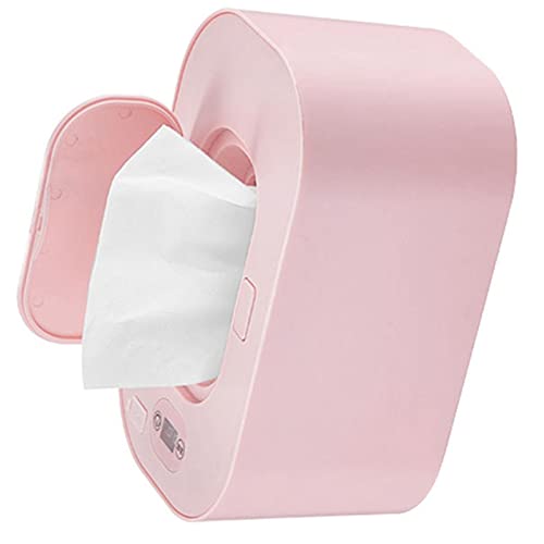 Baby Wipe Warmer, Portable Wipes Heater with Adjustable Thermostat & PP Material for Home and Car Use ()