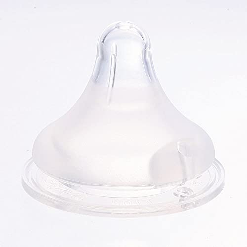 Pigeon Breast Feeding Authentic Feeling Nipple LL Size (Tri-Cut) 9 Months+ x2