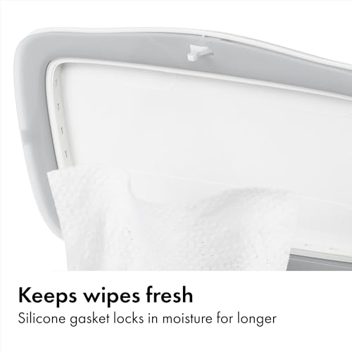 OXO Tot Perfect Pull Wipes Dispenser, Gray