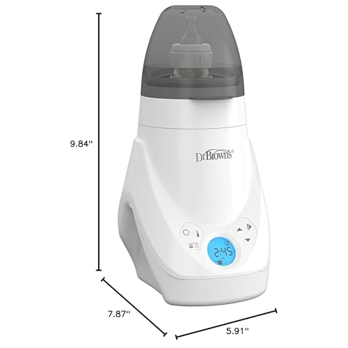 Dr. Brown's Deluxe Baby Bottle Warmer and Sterilizer for Formula, Breast Milk, and Baby Food Jars