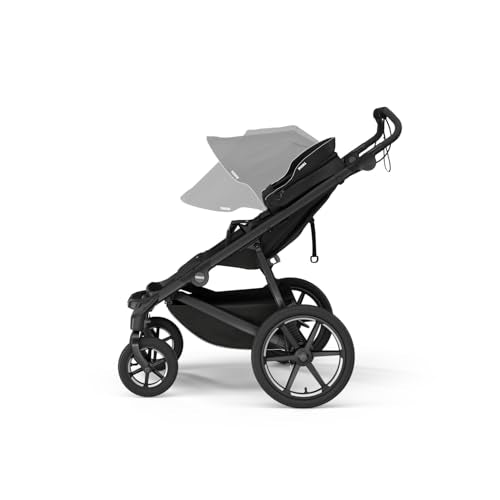 Thule Urban Glide 4-Wheel Single Child All-Terrain Stroller, Full-Suspension System, Air-Filled Tires, Upright seat with Adjustable Recline and Built-in Leg Rest, Baby Stroller
