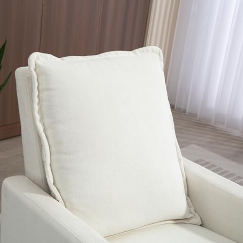 Fachmaih Rocking Chair Nursery Manual Recliner Swivel Rocker Glider