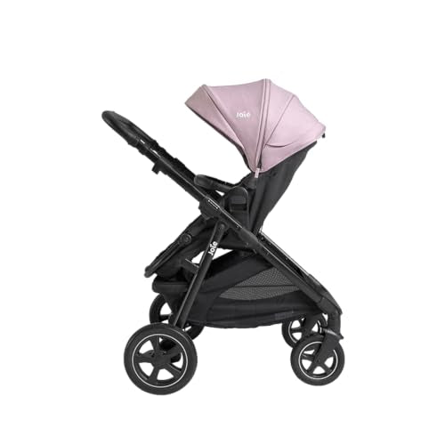 Joie Baby, Ginger DLX Travel System, 4-in-1 Stroller & Car Seat, Includes Lightweight Rue Infant Car Seat (Blush)