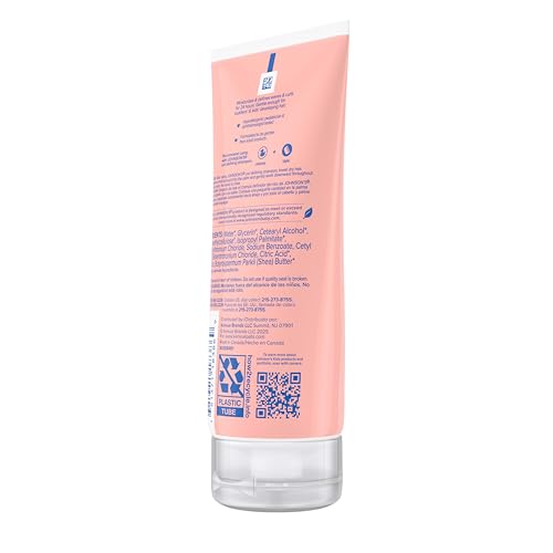 Johnson's Kids' Curl Defining Leave-In Conditioner with Shea Butter, Smooths Frizz & Defines Waves & Curls for 24 Hours, Hypoallergenic, 6.8 fl. oz
