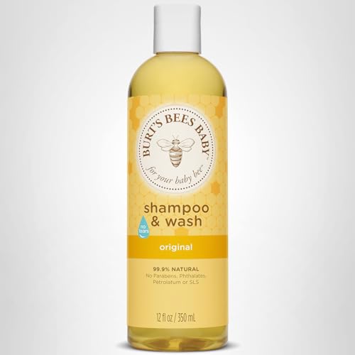 Burt's Bees Baby Shampoo & Wash, Original Tear Free Baby Soap - 12 Ounce Bottle