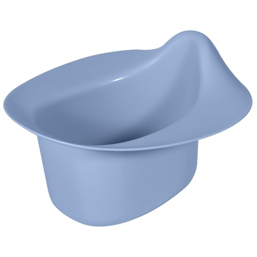 Kindsgut Elimination Communication Baby Potty – Ergonomic Infant Potty for Babies, Easy-Clean EC Potty with Splash Guard, Includes Printed EC Beginner Guide, Designed in Germany, Pigeon Blue