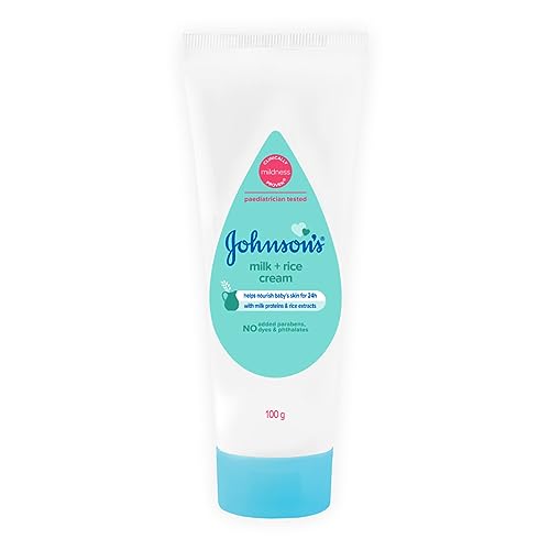Johnson's Baby Milk and Rice Cream, 100g