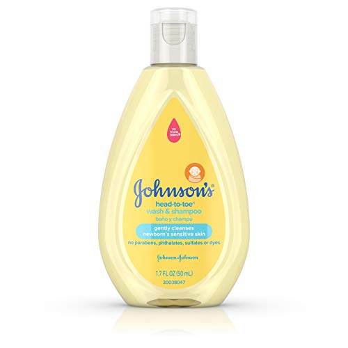 Johnsons Johnson's Head-to-toe Tearless Gentle Baby Wash & Shampoo, 1.7 Fl. Oz, 1.70 Oz