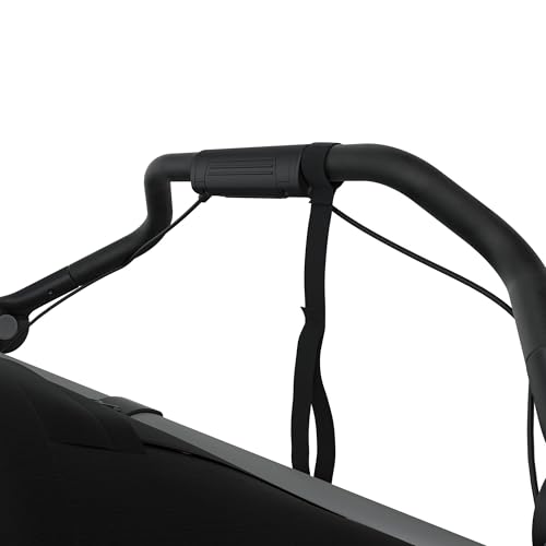 Thule Urban Glide 2 Jogging Stroller, Black/Silver Frame, Double