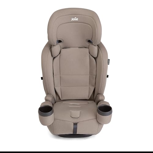 Joie Saffron SI 4-in-1 Car Seat – Car Seat for Infants to Toddlers to Big Kids - 4 Modes, 10-Position No-Rethread Headrest & Harness (Mocha)