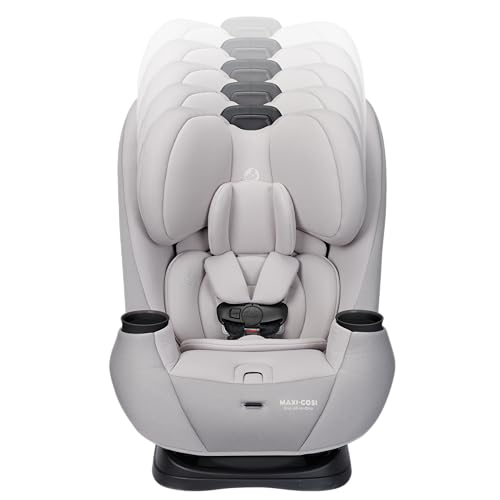 Maxi-Cosi Pria All-in-One Convertible Car Seat, Infant to Toddler Car Seat, Easy-Install Harness, Machine-Washable Cover, 5-100 lbs, SeaDrift