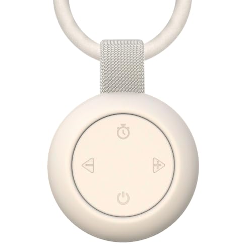 Portable Baby Sound Machine [White Noise for Babies Kids Adults][Timer Function][20 Soothing Sounds][Sleep Soother] 15 Hours Battery Life, Travel,Registry,Gifts,Shower,Clips on Baby Stroller