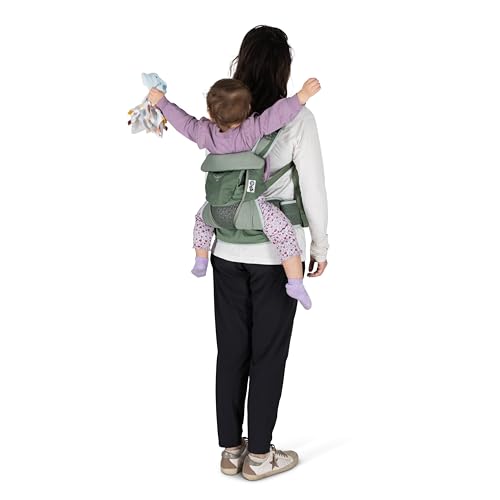 Osprey Poco Soft Convertible Baby Carrier for Newborns - Ergonomic Toddler Sling, Koseret Green