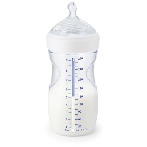 NUK Simply Natural Baby Bottle with SafeTemp