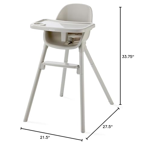 Graco Ready2Dine 4-in-1 Highchair, Portable High Chair with 4 Growing Stages, Foldable Baby High Chair, Toddler Feeding Seat, Youth Stool, and Big Kid Seat, Walker